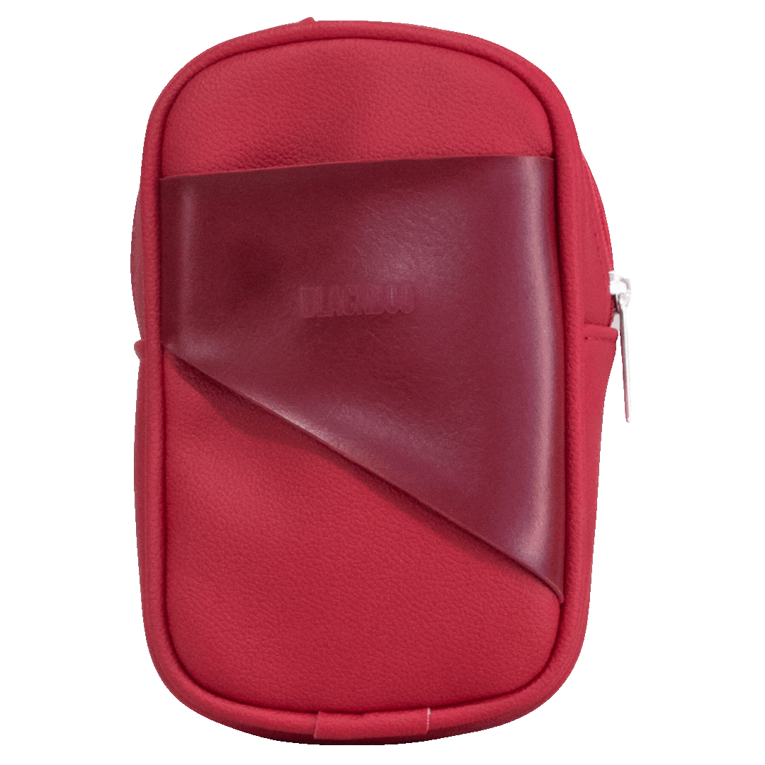 BLACKBOO Geometric Shoulder Bag - Vermelho